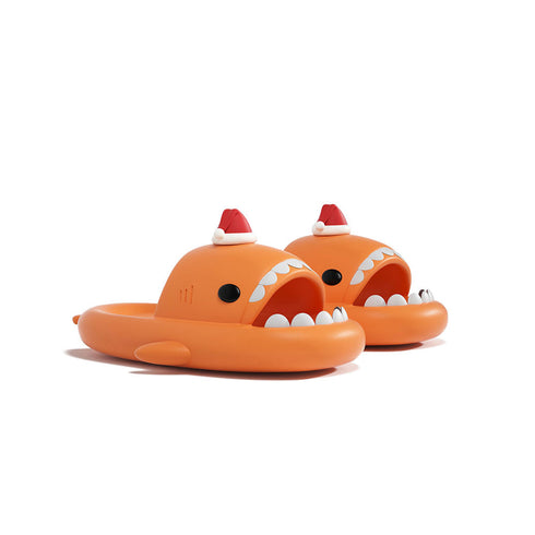Sharkicks Basic - Claquettes Requins Père Noël